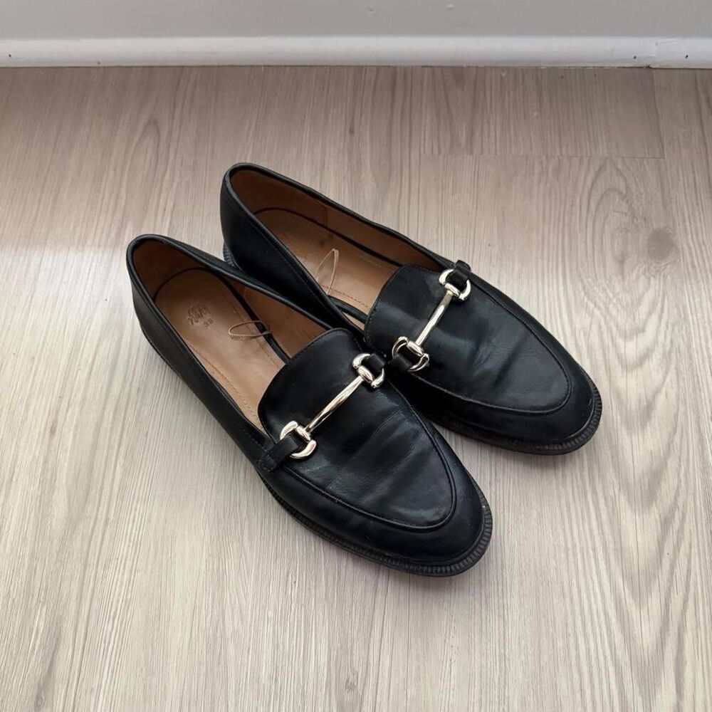 H-m Women's Black Loafers